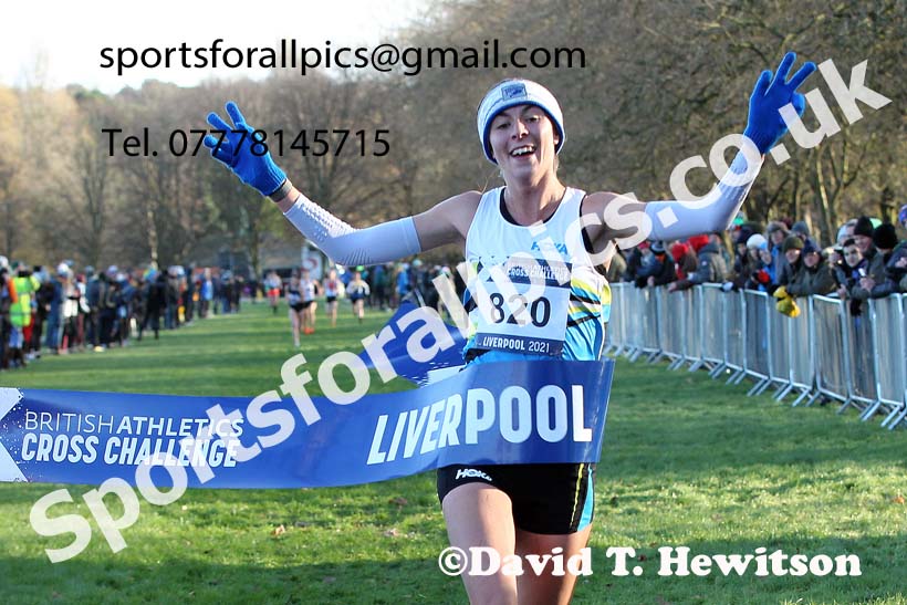 Senior Women and Under-23s, European Cross Country Championships Trials, Sefton Park, Liverpool. Photo: David T. Hewitson/Sports for All Pics